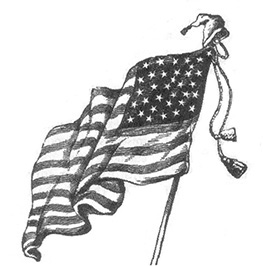 
Celebrate Flag Day on June 14th.   
